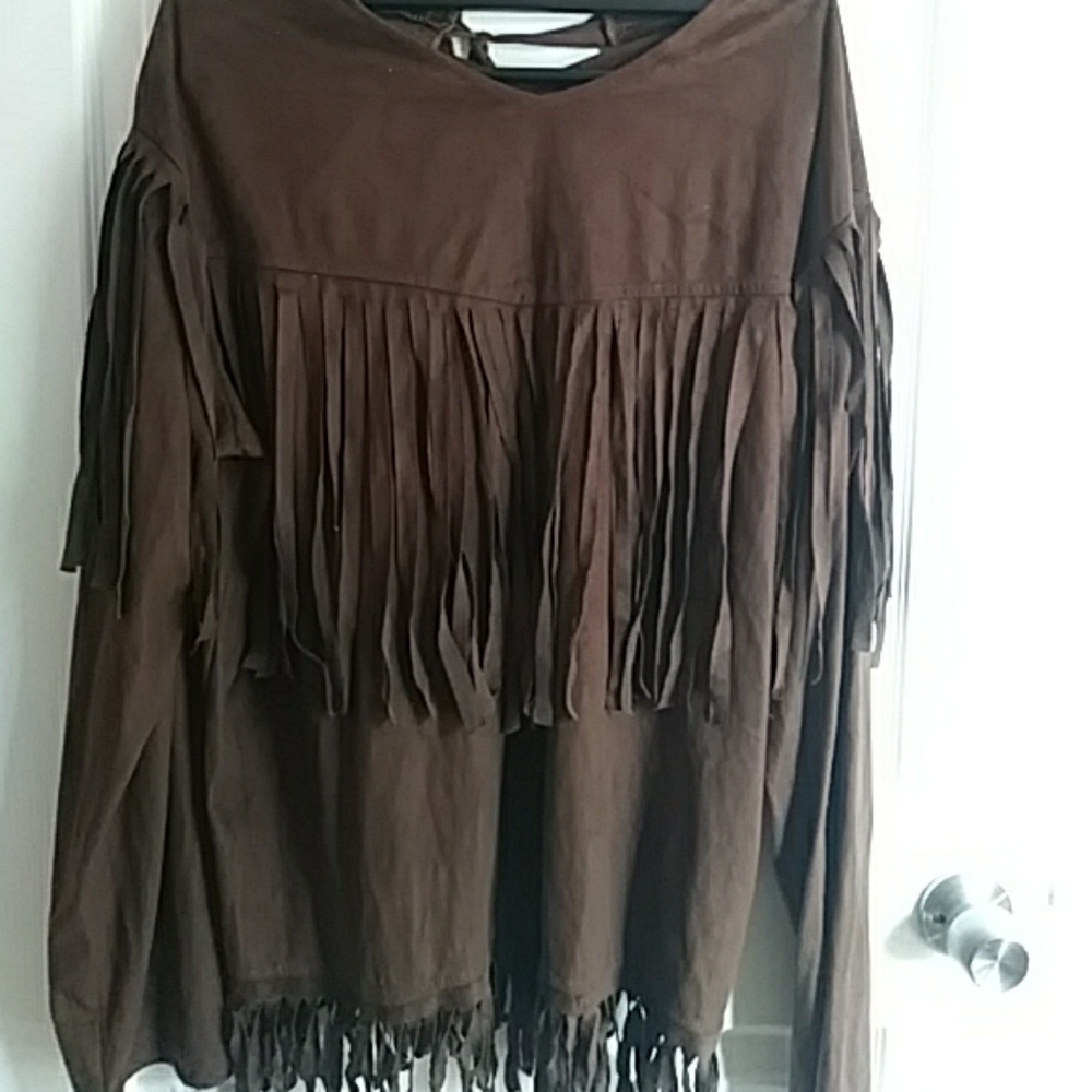 Sued type one size shirt